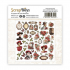 ScrapBoys Lady in Red Double Sided Die Cut Elements 51 pcs (SB-LARE-12)